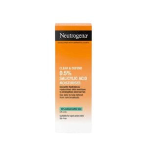 Neutrogena acid Clear and Defend 0.5% Salicylic Moisturizer