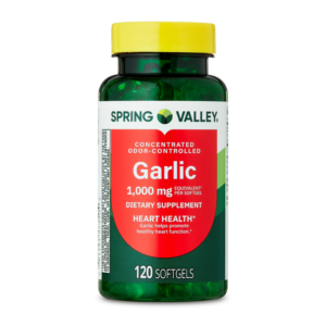 Odor- controlled Garlic 1000mg (spring Valley)