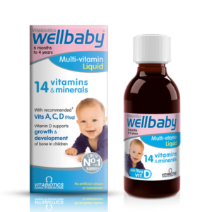 Wellbaby Multivitamin syrup 6 months to 4 year